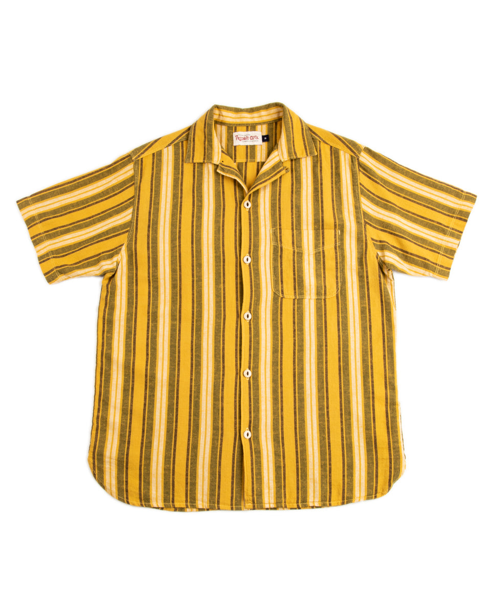 Freenote Hawaiian Shirt - Gold Stripe – Standard & Strange
