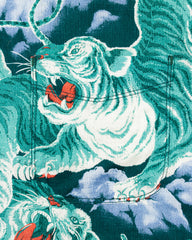 Freenote Hawaiian Shirt - Turquoise Tiger - Standard & Strange