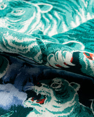 Freenote Hawaiian Shirt - Turquoise Tiger - Standard & Strange