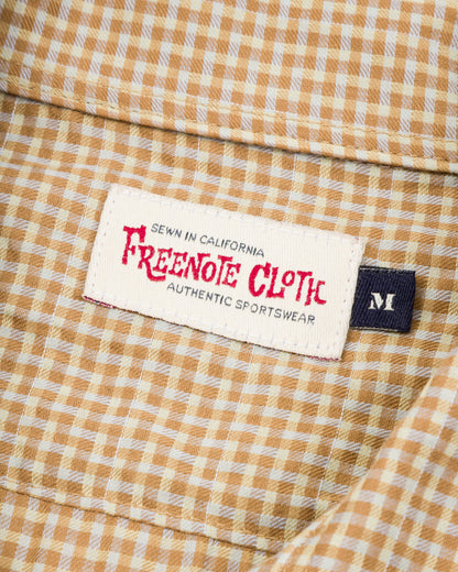Freenote Jove Double Pocket Shirt - Gingham - Standard & Strange