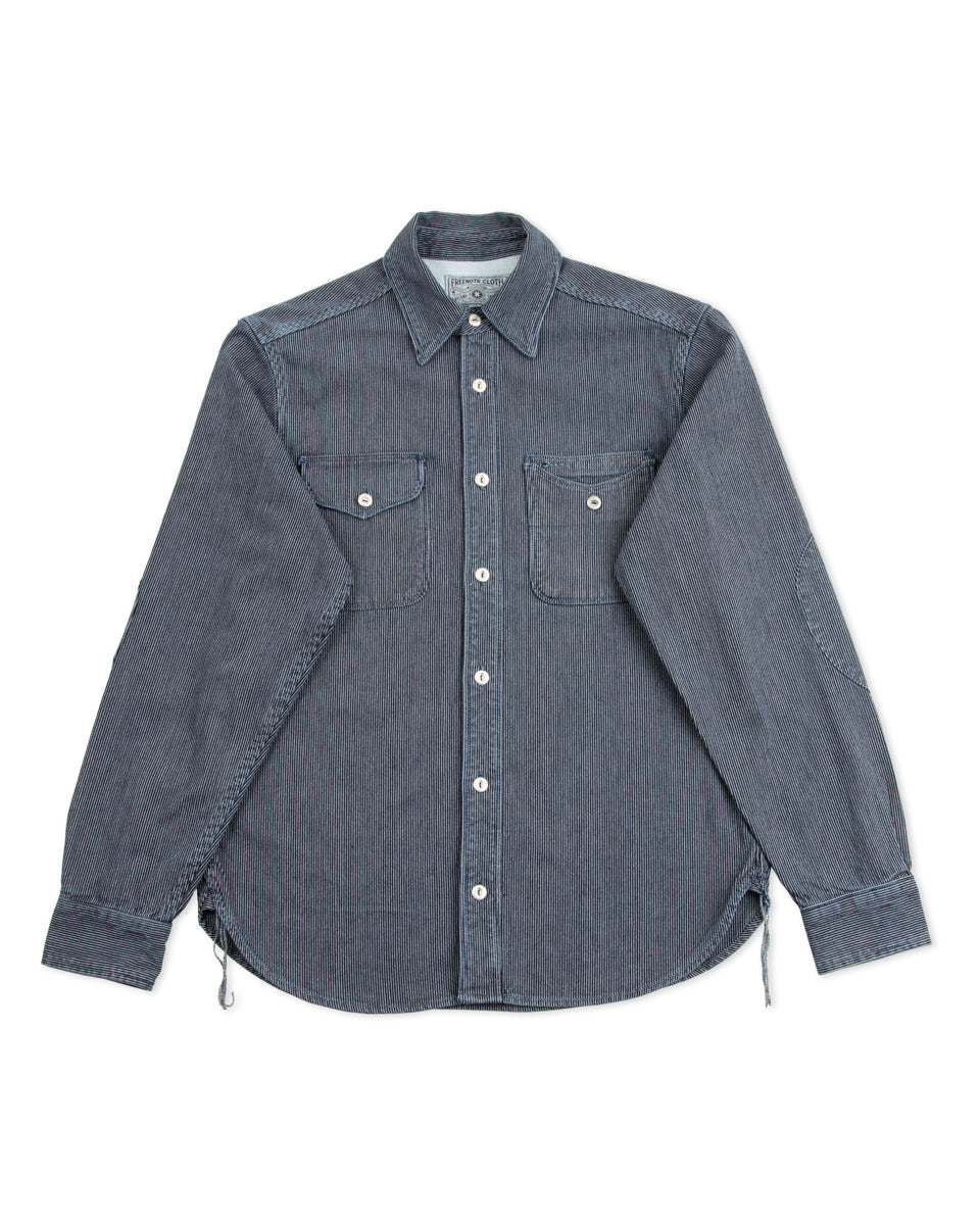 Lambert Shirt - Stripe Stone Washed