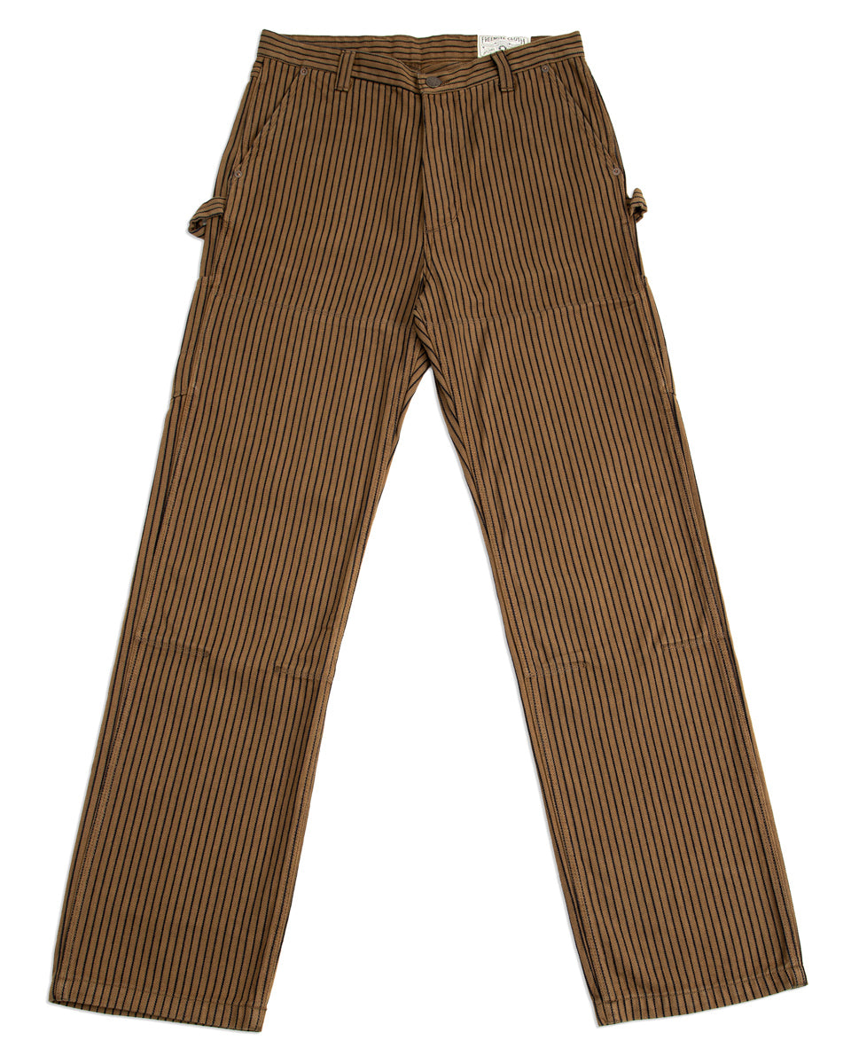 Freenote Ortega Pant - Brown Herringbone Dobby - Standard & Strange