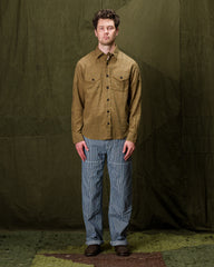 Freenote Wells Workshirt - Gold Stripe - Standard & Strange