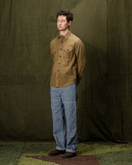 Freenote Wells Workshirt - Gold Stripe - Standard & Strange