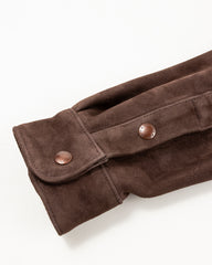 Freenote Packard Western Shirt - Chocolate Goatskin - Standard & Strange