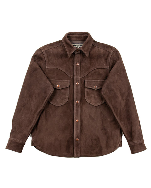 Freenote Packard Western Shirt - Chocolate Goatskin – Standard