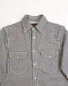 Freenote Packard Western Shirt - Hickory Stripe - Standard & Strange