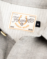 Freenote Packard Western Shirt - Lunar Grey - Standard & Strange