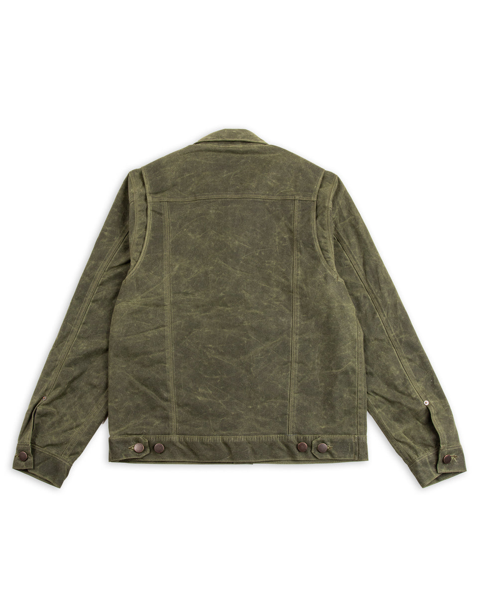 Freenote RJ-1 Jacket - Olive Waxed Canvas – Standard & Strange