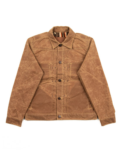 Freenote RJ-1 Jacket - Rust Waxed Canvas - Standard & Strange
