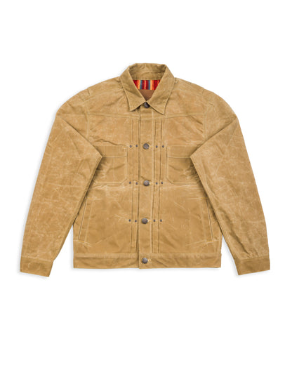 Freenote RJ-1 Jacket - Tumbleweed Waxed Canvas - Standard & Strange