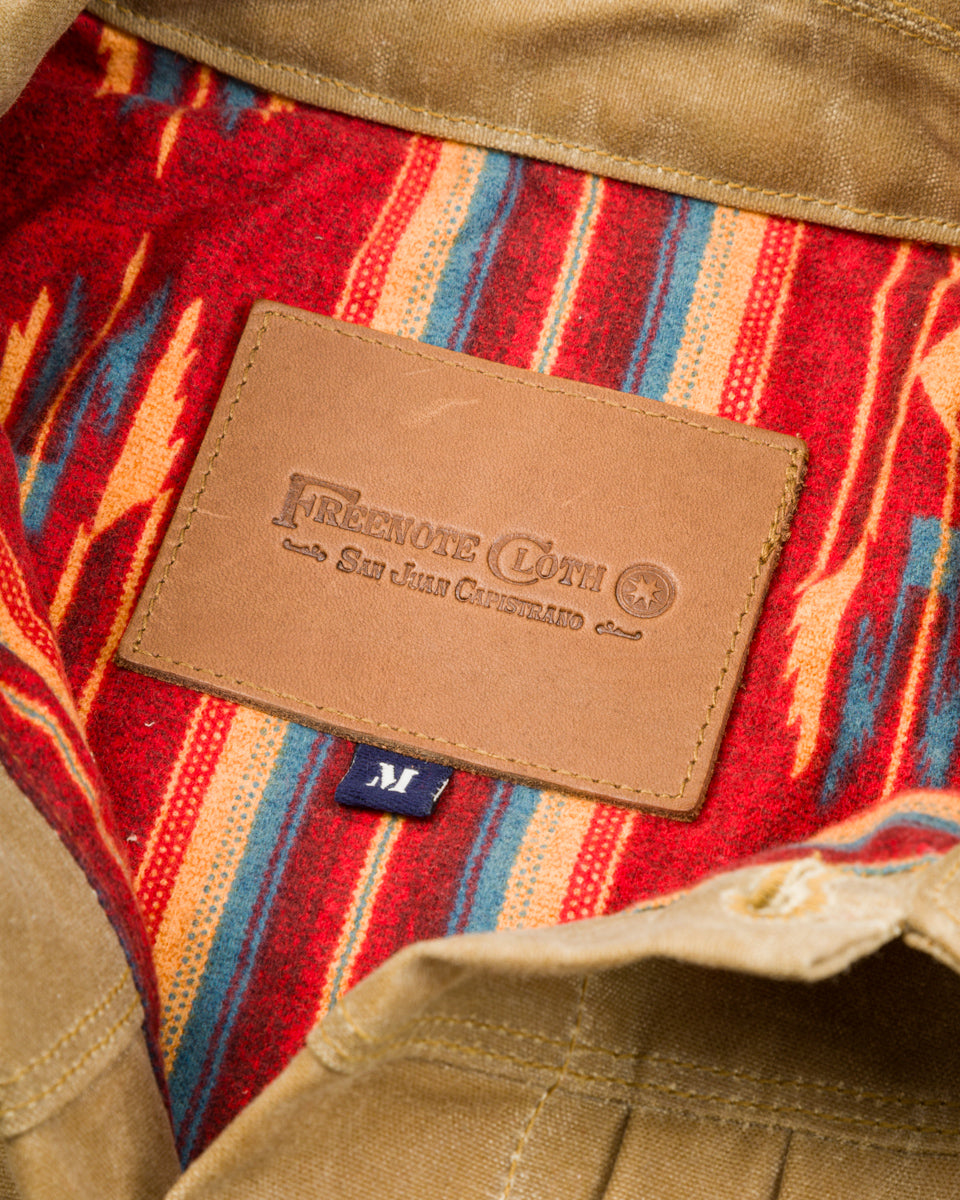 Freenote RJ-1 Jacket - Tumbleweed Waxed Canvas - Standard & Strange