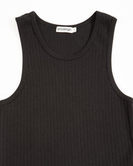 Freenote Ribbed Tank Top - Midnight - Standard & Strange