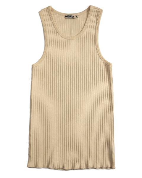 Freenote Ribbed Tank Top - Natural - Standard & Strange