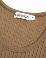 Freenote Ribbed Tank Top - Olive - Standard & Strange