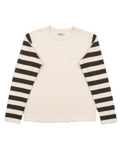 Freenote Shifter L/S Tee - Natural Combo - Standard & Strange