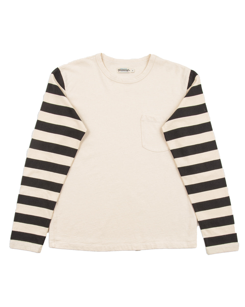 Freenote Shifter L/S Tee - Natural Combo - Standard & Strange
