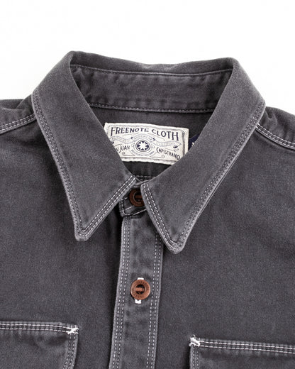 Freenote Utility Shirt - Charcoal - Standard & Strange