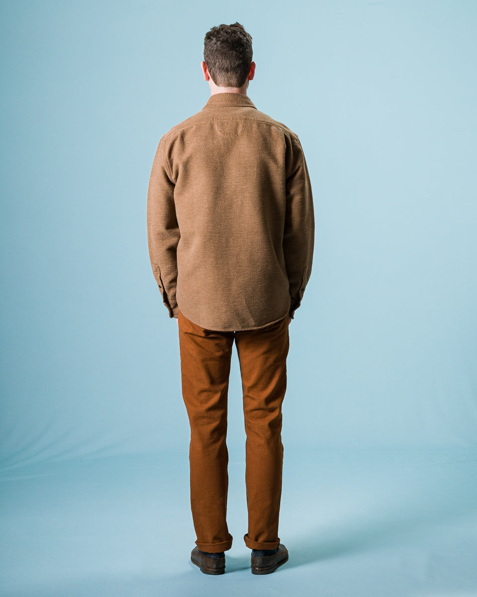 Freenote Wells Workshirt - Brushed Corduroy Tan - Standard & Strange