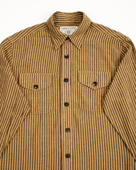 Freenote Wells Workshirt - Gold Stripe - Standard & Strange