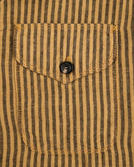 Freenote Wells Workshirt - Gold Stripe - Standard & Strange