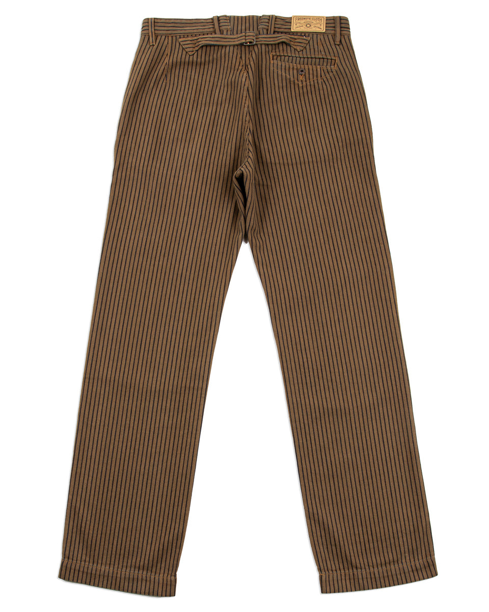Freenote Western Pant - Brown Herringbone Dobby – Standard & Strange