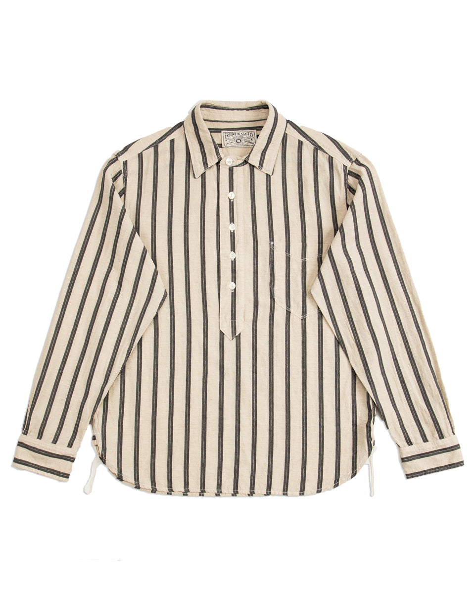 Freenote Wickie Popover Shirt - Stripe - Standard & Strange