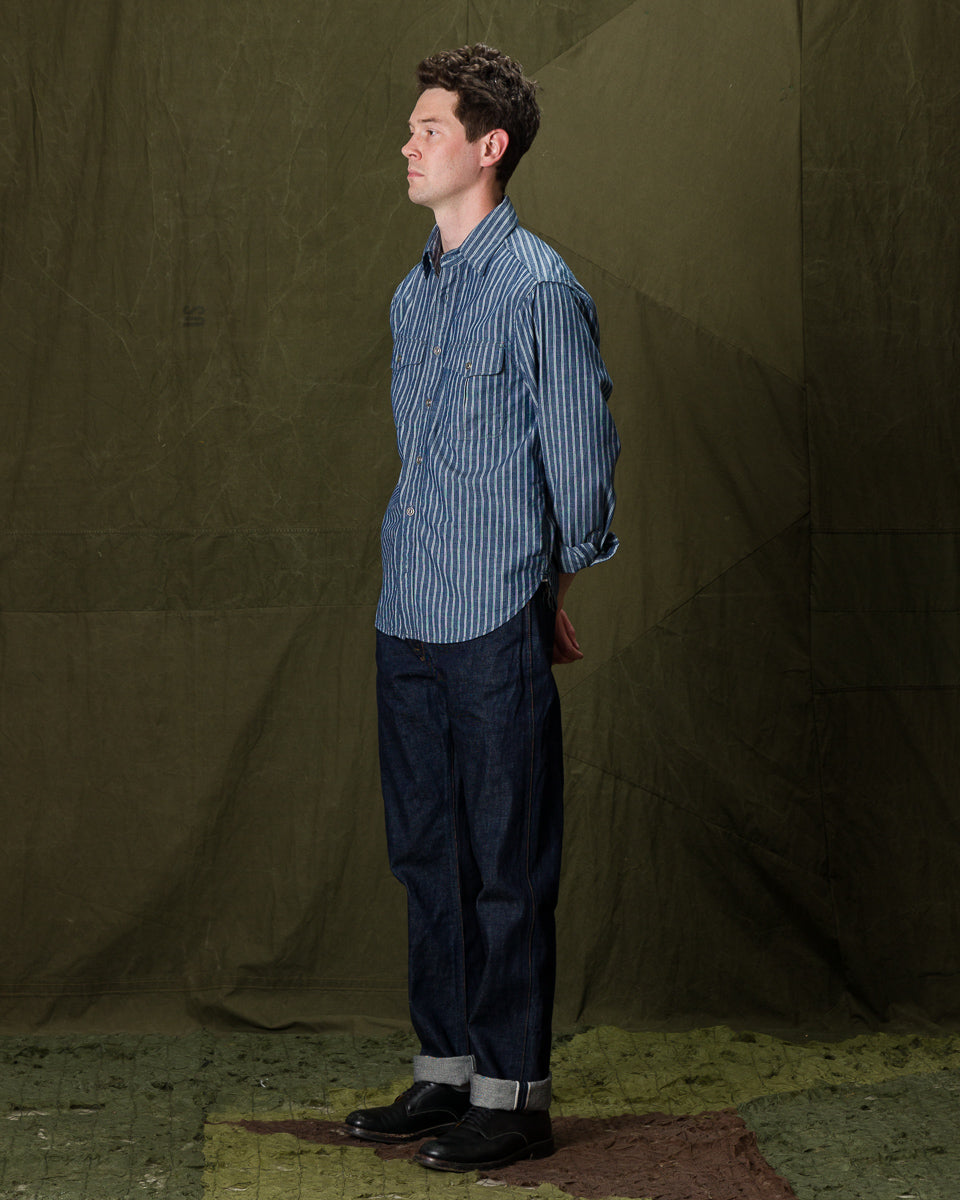 Freenote Wilkes Western - 15oz Rinsed Denim - Standard & Strange