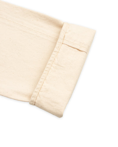 Fullcount 0107EC - Womens' Wide Straight "Monroe" - Ecru Denim - Standard & Strange