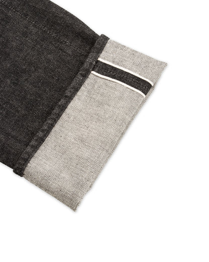 Fullcount 1101BK - Straight Selvedge Denim - Black - Standard & Strange