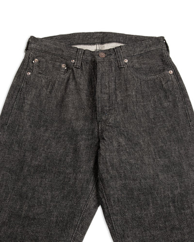 Fullcount 1101BK - Straight Selvedge Denim - Black - Standard & Strange