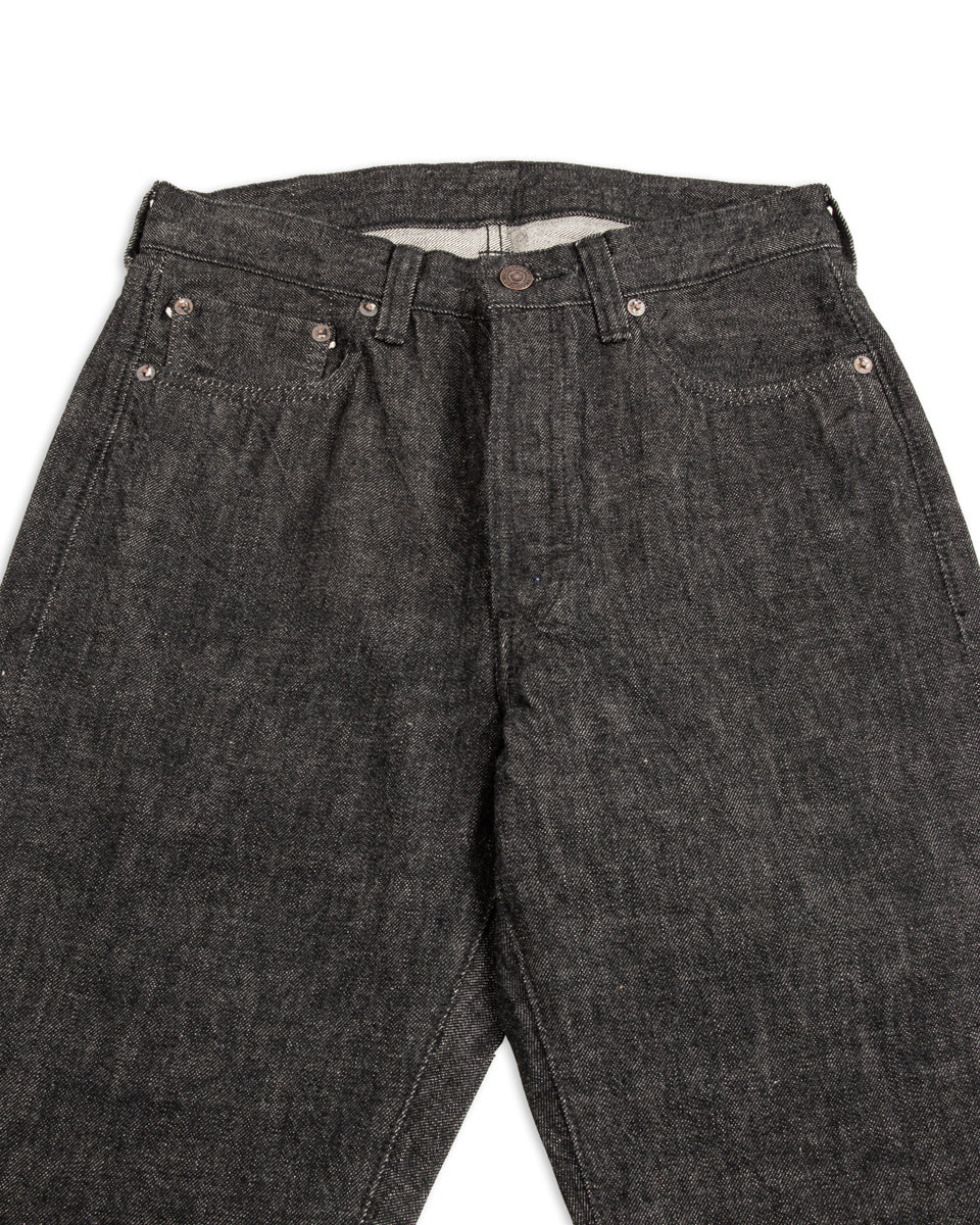 Fullcount 1101BK - Straight Selvedge Denim - Black - Standard & Strange