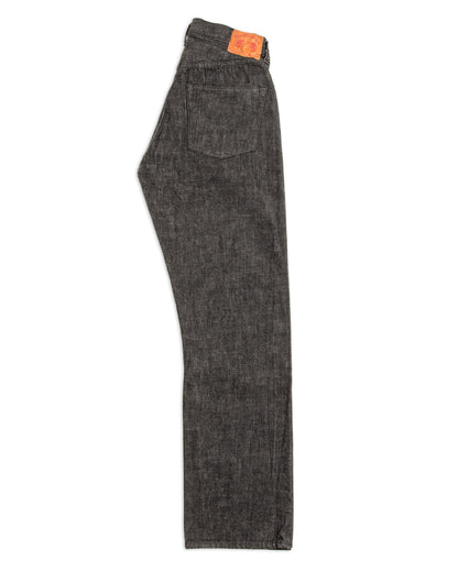Fullcount 1101BK - Straight Selvedge Denim - Black - Standard & Strange