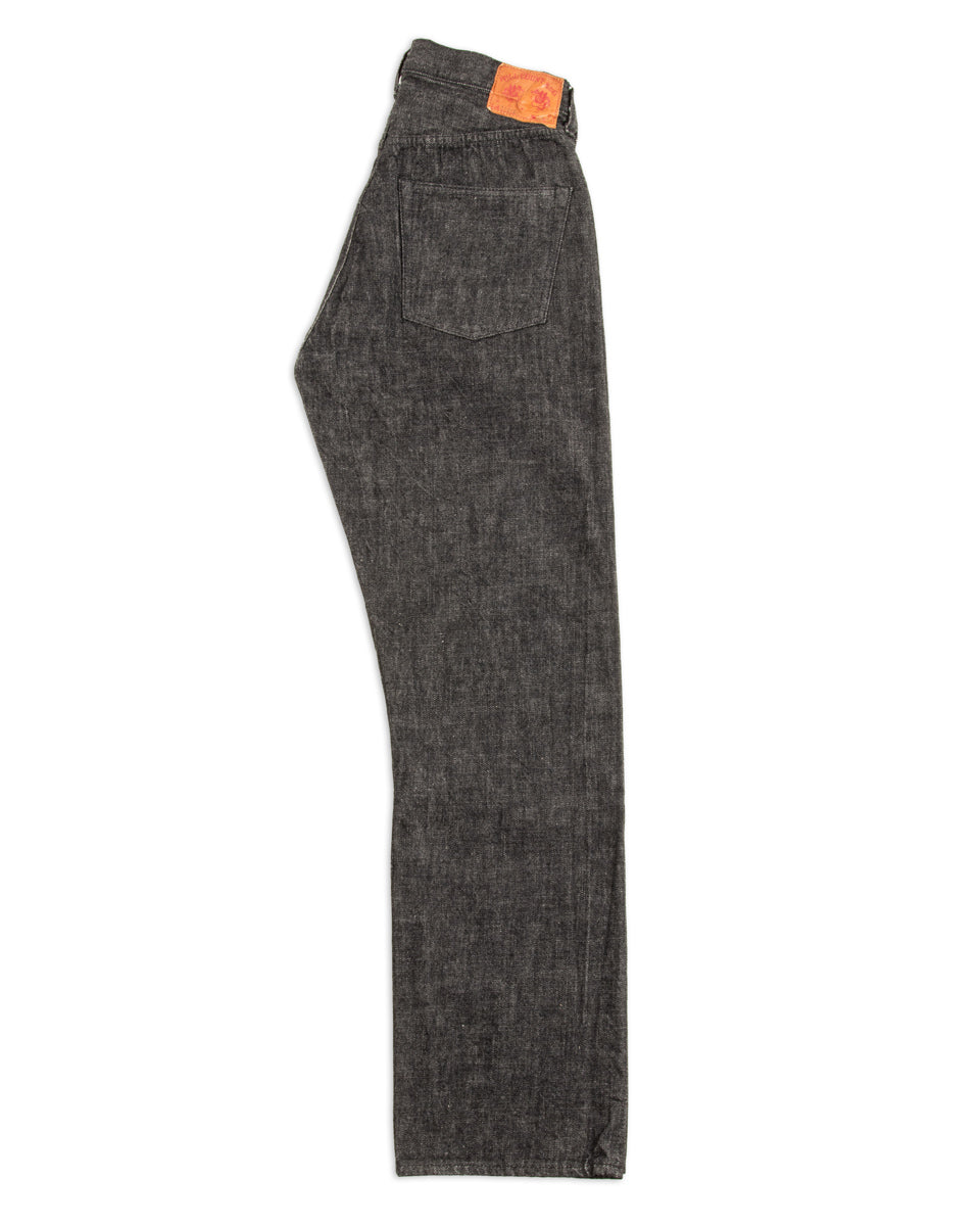 Fullcount 1101BK - Straight Selvedge Denim - Black - Standard & Strange