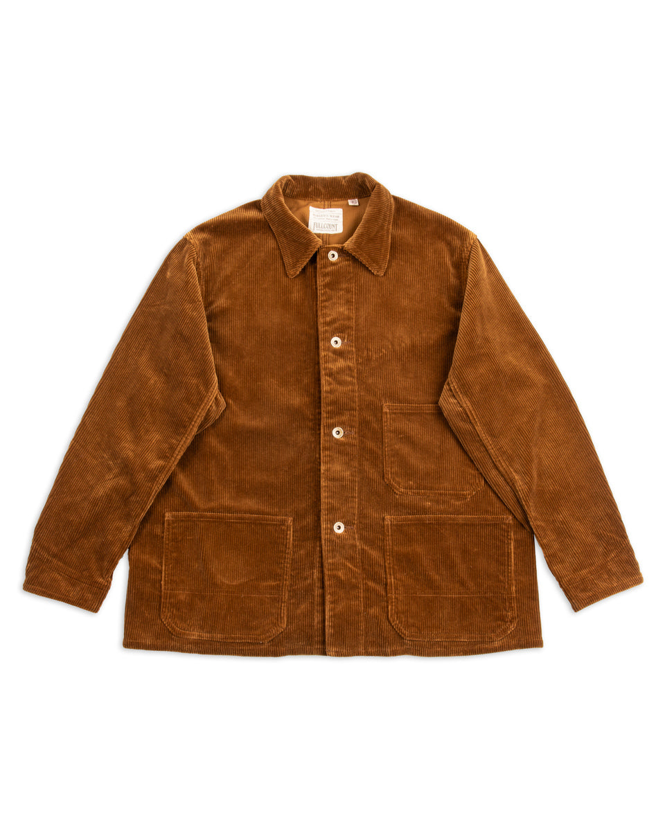 Chore Jacket - Brown Super Fine Corduroy