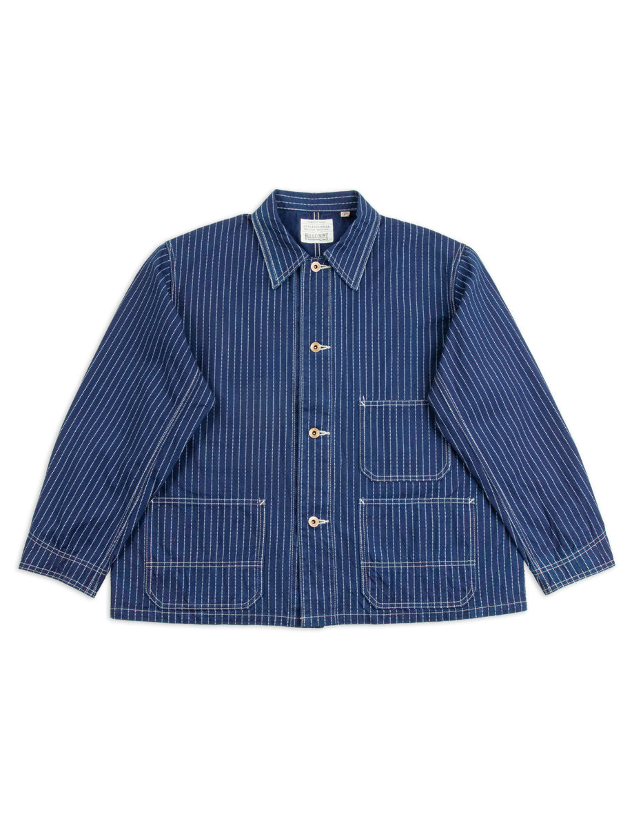 Chore Jacket - Indigo Wabash Stripe