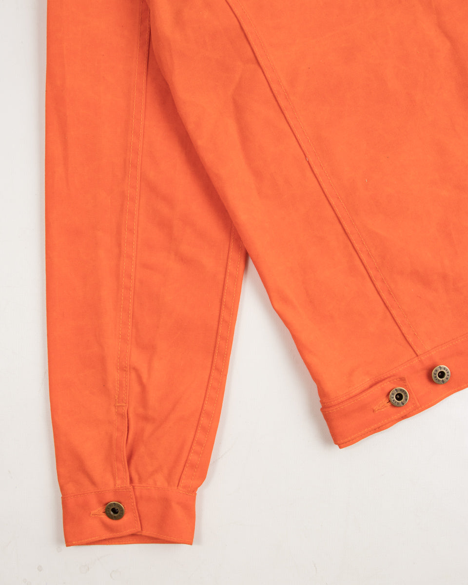 Wax Rider Coat - Orange