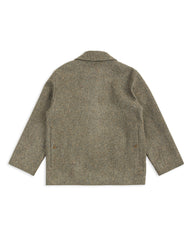 Mottled Melton Jacket - Olive