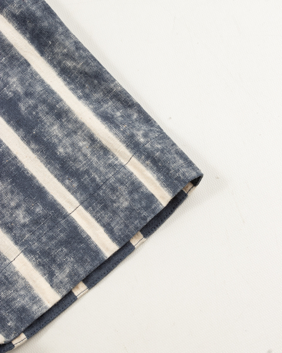Indi + Ash Lake Camp Shirt Jac - Reversible Indigo Bold Stripe - Standard & Strange