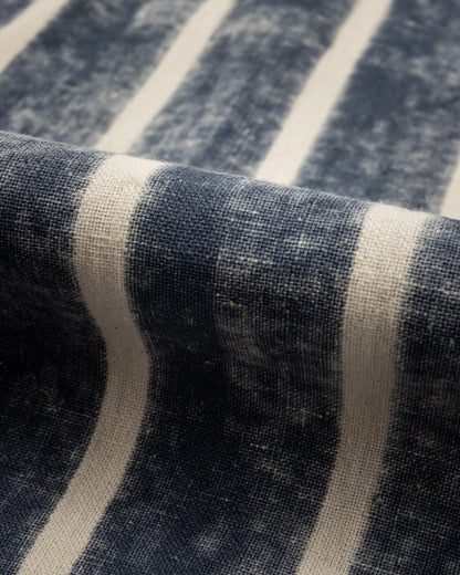 Indi + Ash Lake Camp Shirt Jac - Reversible Indigo Bold Stripe - Standard & Strange