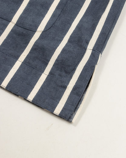 Indi + Ash Lake Camp Shirt Jac - Reversible Indigo Bold Stripe - Standard & Strange