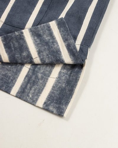 Indi + Ash Lake Camp Shirt Jac - Reversible Indigo Bold Stripe - Standard & Strange