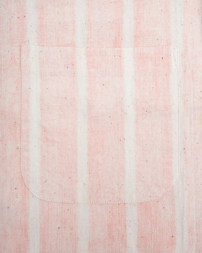 Indi + Ash Lake Camp Shirt Jac - Reversible Sappanwood Pink Bold Stripe - Standard & Strange