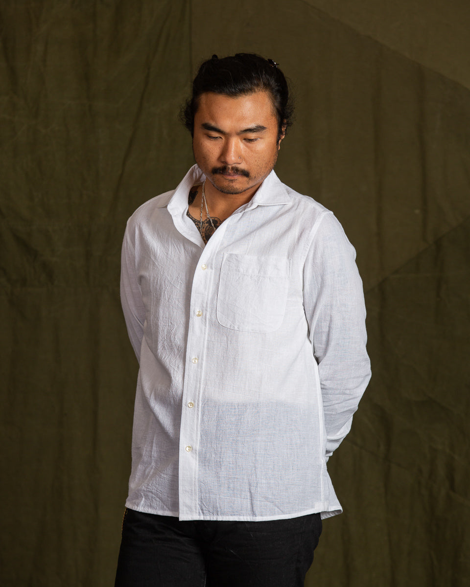 Indi + Ash Matty L/S Shirt - Handwoven Oxford - Standard & Strange