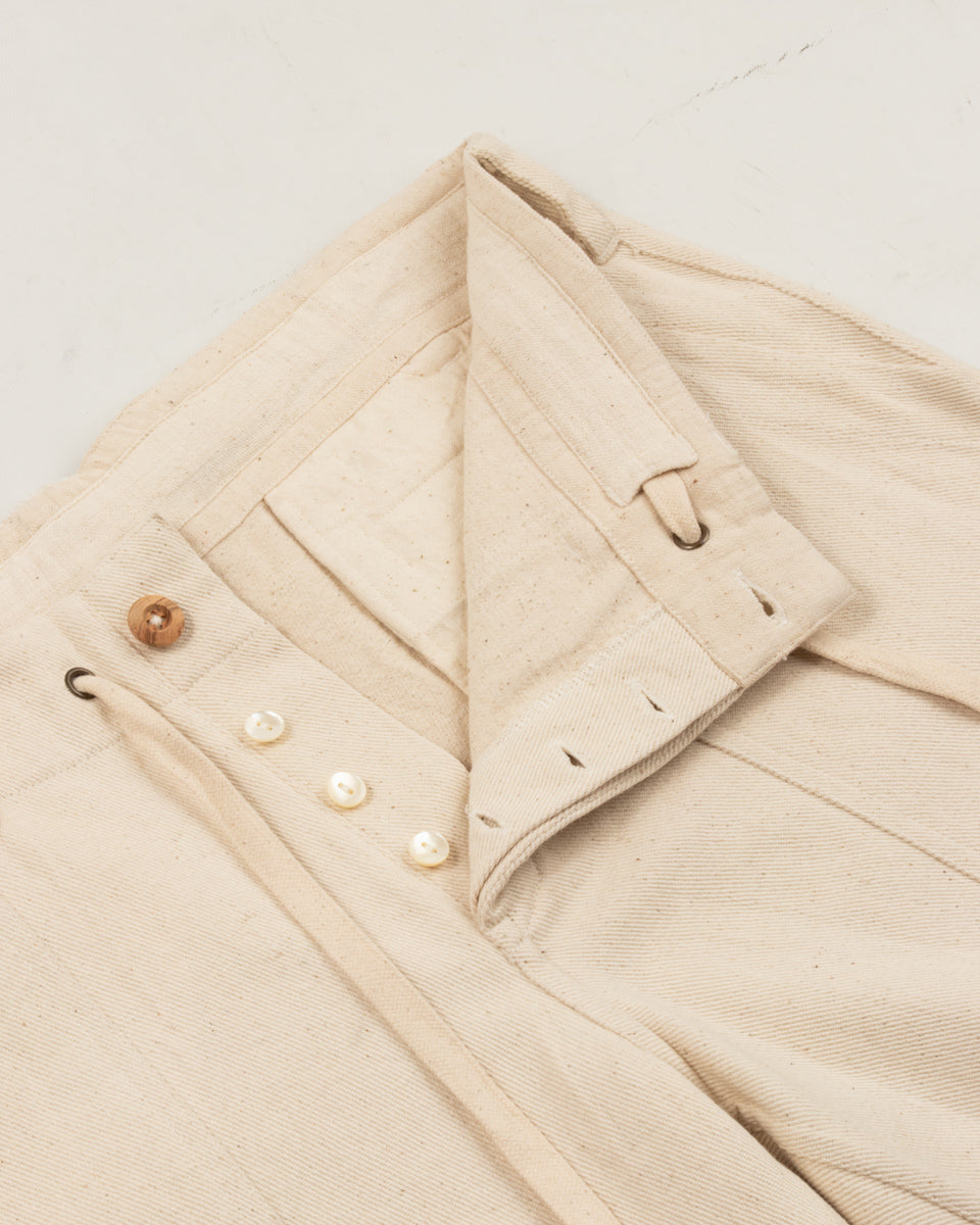 Indi + Ash Obelisk Short - Natural Handwoven Denim - Standard & Strange