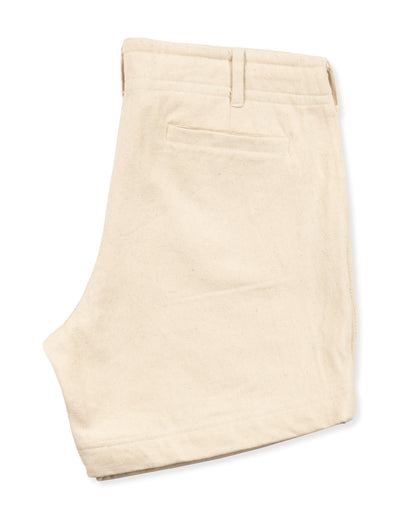 Indi + Ash Obelisk Short - Natural Handwoven Denim - Standard & Strange