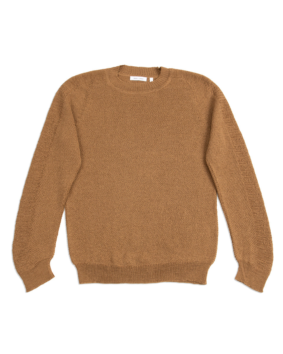 Indi + Ash Santi Sweater - Undyed Baby Alpaca Camel - Standard & Strange