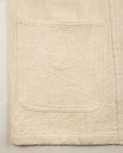 Indi + Ash Study Jacket - Natural Handwoven Denim - Standard & Strange