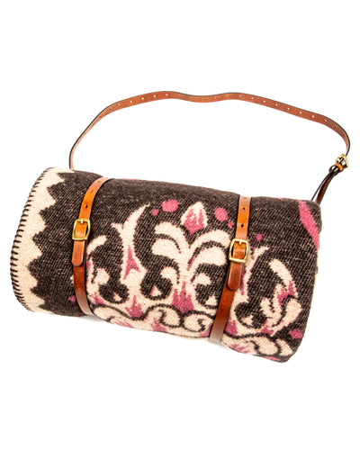 Indigofera Blanket Carrier - Brown with Brass - Standard & Strange
