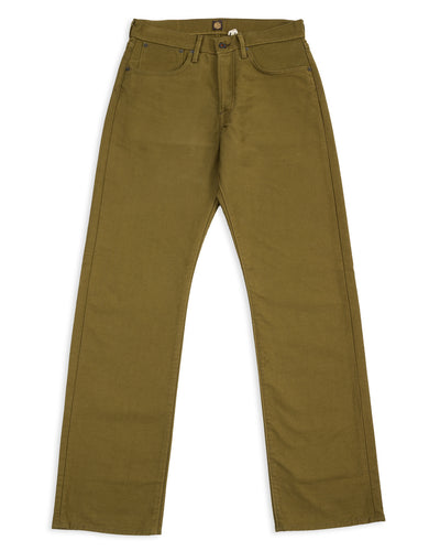 Indigofera Kirk Straight Fit - Bedford Dark Olive - Standard & Strange